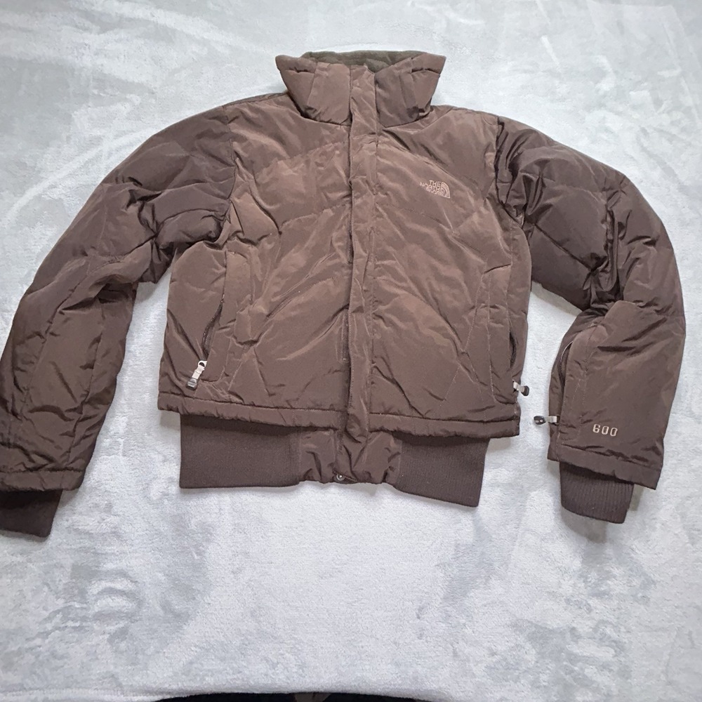 The North Face AR4L Bomber Style Down Fill Puffer Jacket 600 Prodigy Rare NOHOOD